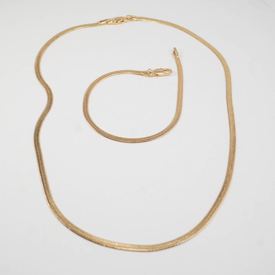 Herringbone Bracelet - JoeLuc Jewelry 