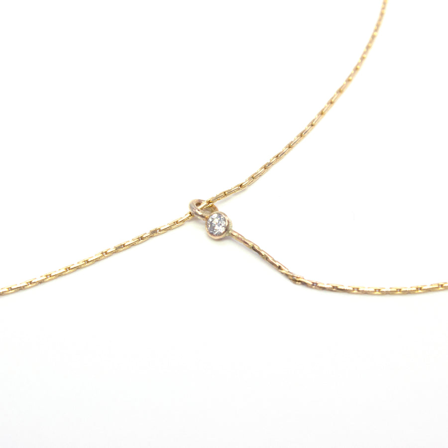 Tierney Diamond Lariat - JoeLuc Jewelry 