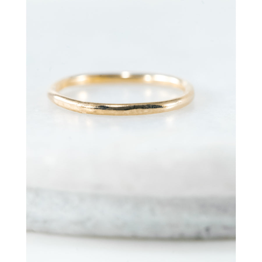 Simple Gold Band - JoeLuc Jewelry 