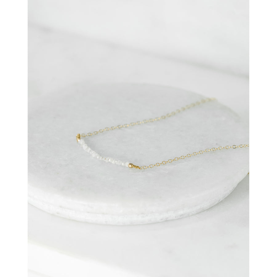 Raw Diamond Necklace - JoeLuc Jewelry 